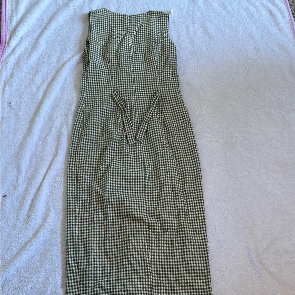 Y2K Rampage Plaid Button Midi Dress - Picture 7 of 10